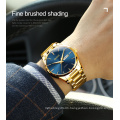 2020 OLEVS  Men's Classic Stainless Steel Watch Men's Business Casual Chronograph OEM Logo Watch Quartz WristWatch